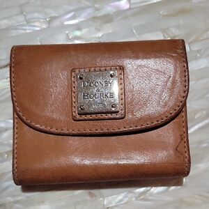 Dooney & Bourke Tan Leather Wallet